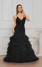 1 of 5 Cecilia Couture 8029 Black