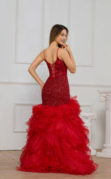 5 of 5 Cecilia Couture 8029 Red