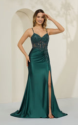 3 of 3 Cecilia Couture 8030 Emerald