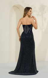3 of 3 Cecilia Couture 8039 Navy