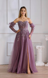 1 of 3 Cecilia Couture 8050 Lavender