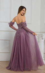3 of 3 Cecilia Couture 8050 Lavender