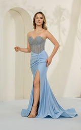 2 of 4 Cecilia Couture 8055 Powder Blue