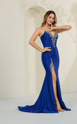 1 of 6 Cecilia Couture 8056 Royal Blue