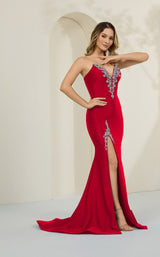 3 of 6 Cecilia Couture 8056 Red