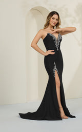 5 of 6 Cecilia Couture 8056 Black