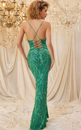 2 of 2 Chandelier 30023 Kelly-Green