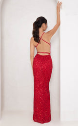 2 of 2 Chandelier 30029 Red