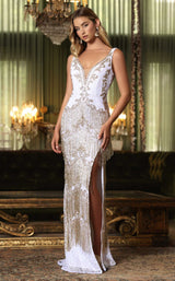 1 of 5 Chandelier 30031 Ivory/Gold
