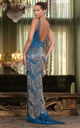 4 of 5 Chandelier 30031 Peacock/Gold