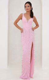 1 of 4 Chandelier 30081 Pink