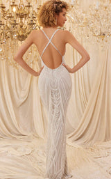 2 of 2 Chandelier 30116 Grey-Pearl