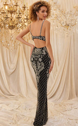 2 of 2 Chandelier 30123 Black/Silver