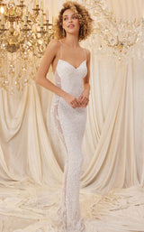 1 of 2 Chandelier 30124 Ivory