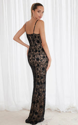 4 of 5 Chandelier 30126 Black/Nude