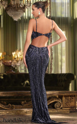 5 of 5 Chandelier 330252 Gunmetal