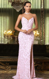 1 of 2 Chandelier 330271 Cotton Candy/Silver