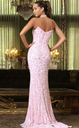 2 of 2 Chandelier 330271 Cotton Candy/Silver