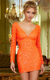 3 of 8 Chandelier 70028 Tangerine