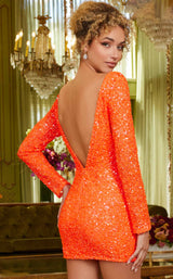 6 of 8 Chandelier 70028 Tangerine