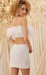8 of 8 Chandelier 70034 White