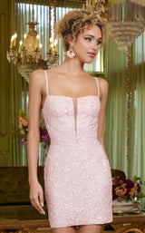 2 of 4 Chandelier 70075 Pink