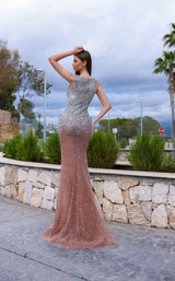 3 of 3 Chic and Holland AR330264 Nude/Silver