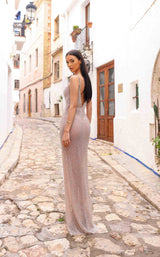 2 of 2 Chic and Holland AR330269 Ivory/Nude/Silver