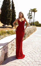 1 of 2 Chic and Holland AR330270 Red