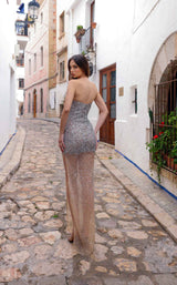 3 of 3 Chic and Holland AR330277 Nude/Silver