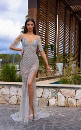 1 of 2 Chic and Holland AR330289 Silver