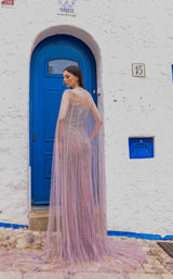 2 of 2 Chic and Holland AR330298 Blush/Silver