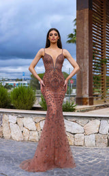 1 of 2 Chic and Holland AR330331 Mauve