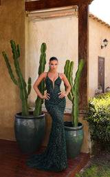 1 of 2 Chic and Holland AR330453 Forest Green