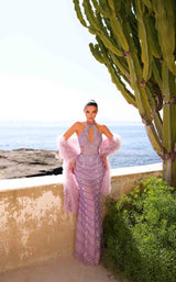 1 of 2 Chic and Holland AR330499 Pastel Lilac