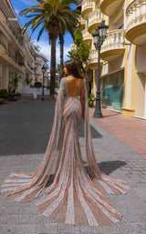 2 of 2 Chic and Holland HF110276 Nude/Silver