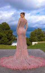 2 of 2 Chic and Holland HF110285 Mauve-Silver