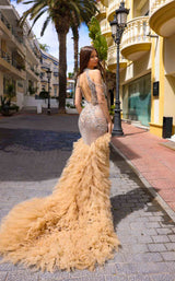 2 of 2 Chic and Holland HF110286 Nude/Silver