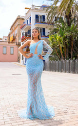 1 of 2 Chic and Holland HF110289 Baby-Blue