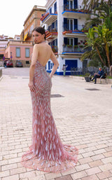 2 of 2 Chic and Holland HF110291 Mauve-Silver