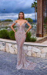 1 of 2 Chic and Holland HF110292 Mauve-Silver