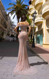 2 of 2 Chic and Holland HF110295 Nude/Silver