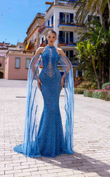 1 of 2 Chic and Holland HF110296 Blue