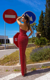 2 of 2 Chic and Holland HF110299 Red