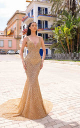 1 of 2 Chic and Holland HF110300 Gold