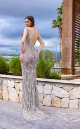 2 of 2 Chic and Holland HF110326 Silver/Nude