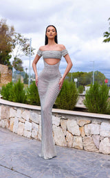 1 of 2 Chic and Holland HF110338 Silver