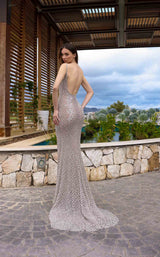 2 of 2 Chic and Holland HF110355 Silver/Nude