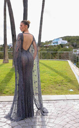 2 of 2 Chic and Holland HF110363 Gunmetal/Nude