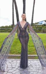 1 of 2 Chic and Holland HF110363 Gunmetal/Nude